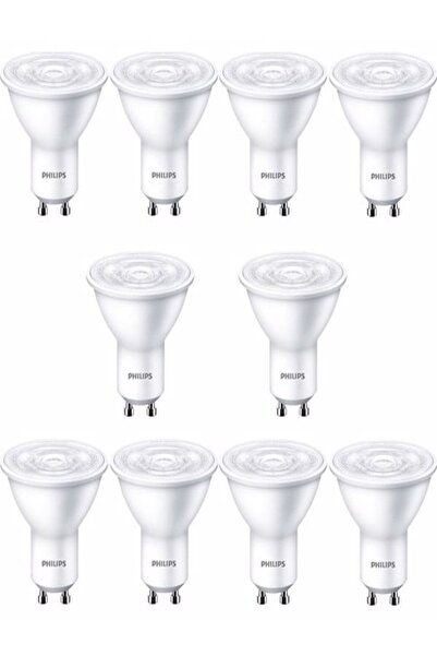 Philips Essential Led Spot 4,7-50w Gu10 2700k Sarı Işık 10 Adet
