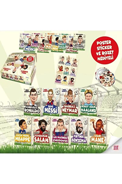 dokuzyayinlari Efsane Futbolcular Ronaldo - Messi - Neymar - Haaland - Mbappe...