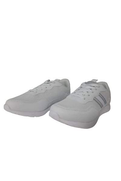 Conpax White Orthopedic Sole Women's Sports Shoes - Cnpax985-03