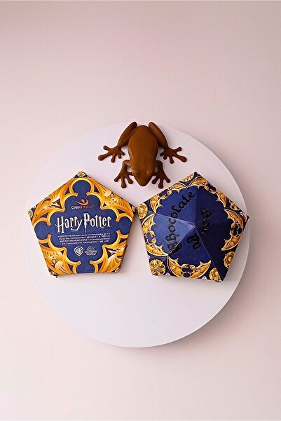 Piyo Design Harry Potter Çikolata Kurbağa Figür Modeli ve Karton Kutulu – Sihirli Detaylarla Koleksiyon Parçası