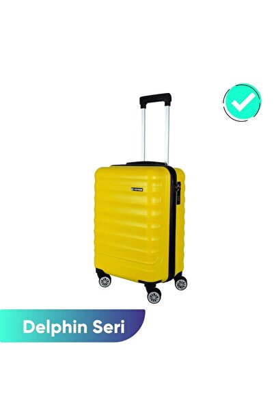 Bambus Home Vegmann Delphin Kırılmaz Dayanıklı Garantili Valiz & Bavul Kabin Boy