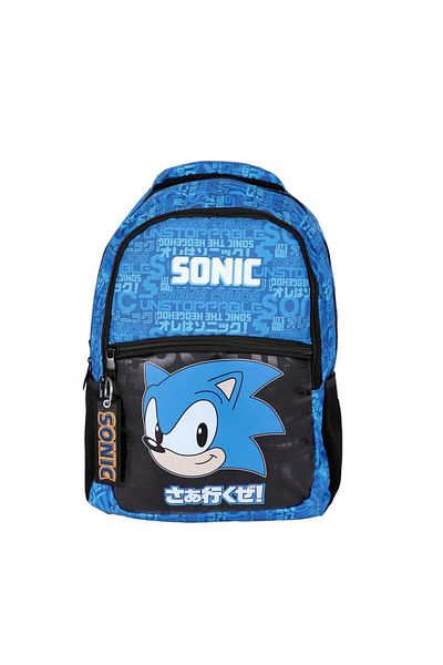 GENC DIJITAL BASKI Rucsac și cutie de prânz pentru școala primară Sonic pentru băiat