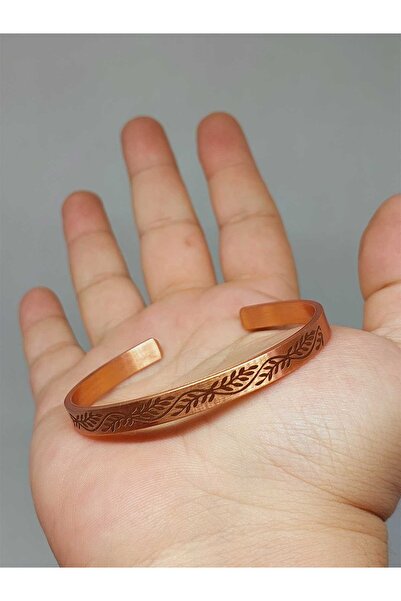 Yasamtohumu 52546 Μοντέλο Χάλκινο Βραχιόλι - Λεπτομέρεια με μοτίβο