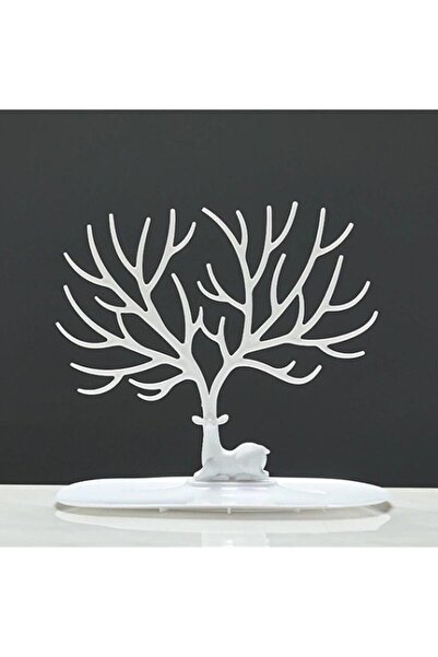 CMT Jewelry Stand with Deer Design Ring Earring Necklace Hanger Jewelry Organizer Hanger