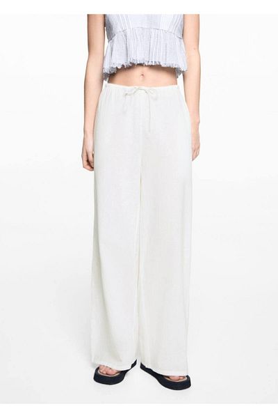 Mango Teen White Pants for Kids