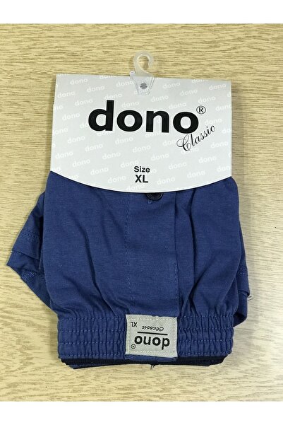 Dono بوكسر رجالي باللون الأزرق النيلي مكون من 3 قطع من القطن الممشط بنسبة 100...