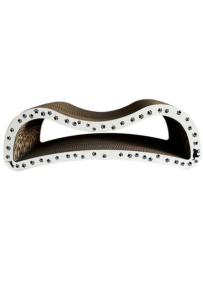 Ekinix Cat Scratcher Mdf Coating - Decorative and Durable Cardboard - 21*58*20 Cm