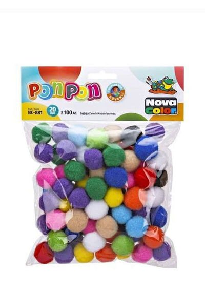 ASPARTAM 20Mm 100 Pieces Pompom Micro Pnc-20 - Ergonomic Design