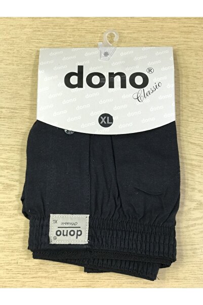 Dono مجموعة من 3 قطع من القطن الممشط بنسبة 100% باللون الأسود للرجال، بوكسر خ...