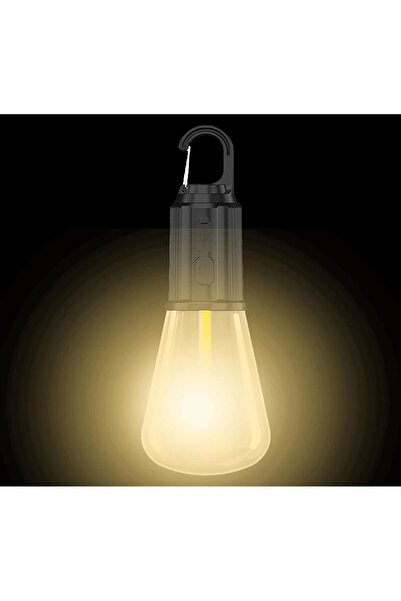 Genel Markalar Taşınabilir Şarjlı LED Kamp Lambası Kırılmaz Aydınlatma Fener ...