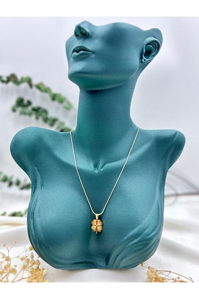 Nova Clover Steel Necklace