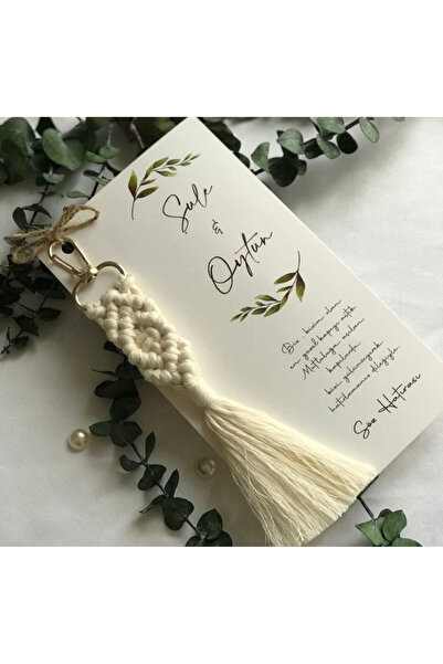 Larmina Decoration 25 Μπρελόκ Μακραμέ - Για Γάμο και Αρραβώνα