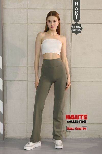 Balenbi High Waist and Wide Leg Women's Modal Leggings - Recovery 1063