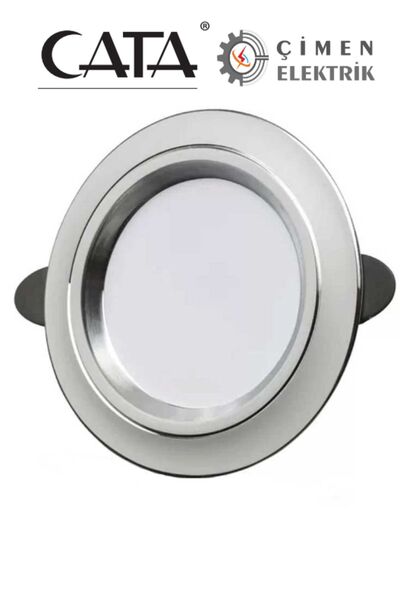 Cata 10 Adet Cata Ct 5257 Beyaz Kasa Zebra Led Spot 6w 3 Renkli