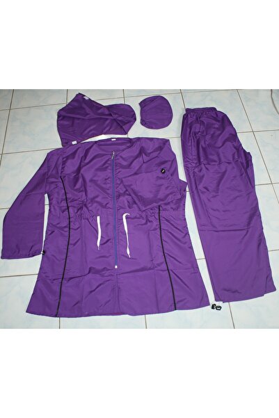 EL İŞİ BATTAL BEDEN TESETTÜR MAYO  RAHAT KALIP ÇABUK KURUYAN 4 PARÇA