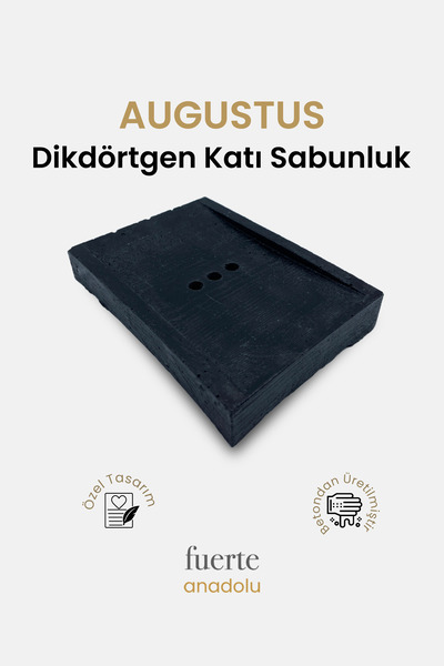 Fuerte Anadolu Concrete Rectangular Solid - Soap Dish