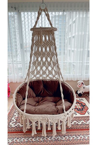 uvs concept 2li Makrome Salıncak Minderi Sadece Minderi