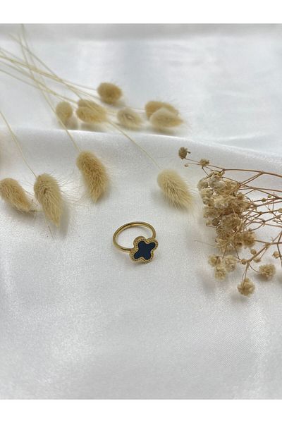 Nova Black Clover Steel Ring
