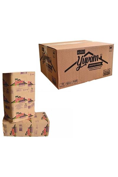 Komili Yuvam Pro Z Fold Napkin Towel Dispenser 12x150 (1 Box)