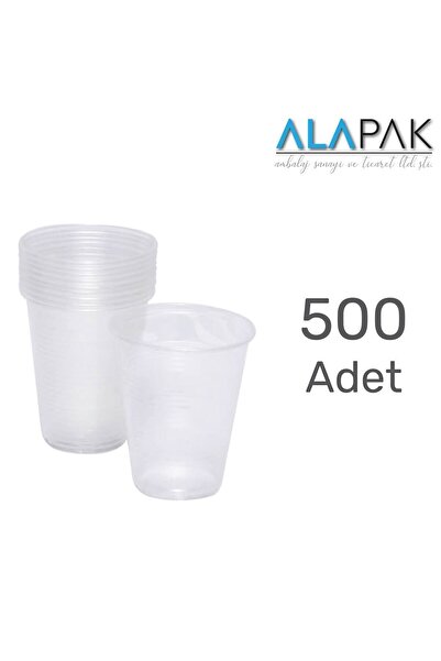 Alapak Plastik Pet Bardak Otomat Bardağı 180 cc 500 Adet