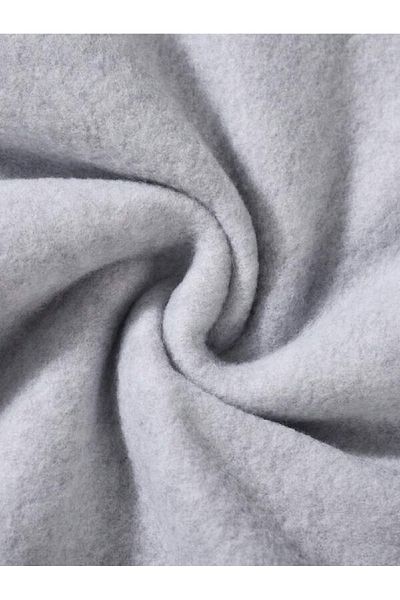 Favorim50ton Φούτερ με στάμπα Unisex Grey Resilience