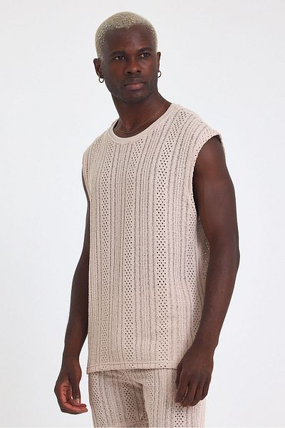 İLKCET MODA Μακρύ εσώρουχο Jacquard Oversize