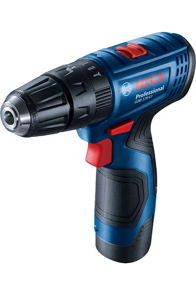 Bosch Professional Impact Drill GSB 120-LI Cordless Combi 2x batt. GBA 12V 2.0Ah 1x Charg. GAL 1210