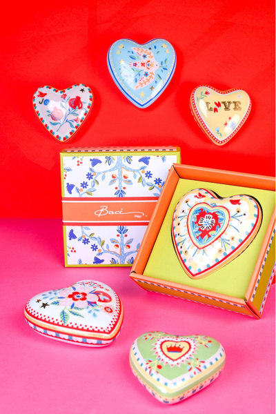 Baci Milano Mamma Mia Kuş Desenli Dekoratif Obje 12 Cm X 11,5 Cm X 4 Cm