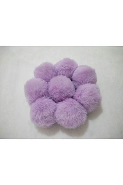 damlakids 5 Cm Rabbit Artificial Pompom Ital 10 Pieces