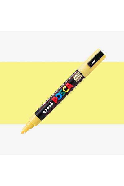 Uni Posca Marker PC-5m (1.8-2.5mm) Straw Yellow