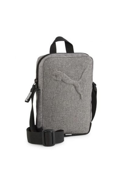 Puma 090959   40 PUMA Buzz - Geantă portabilă gri încrucișată Heather (medie)