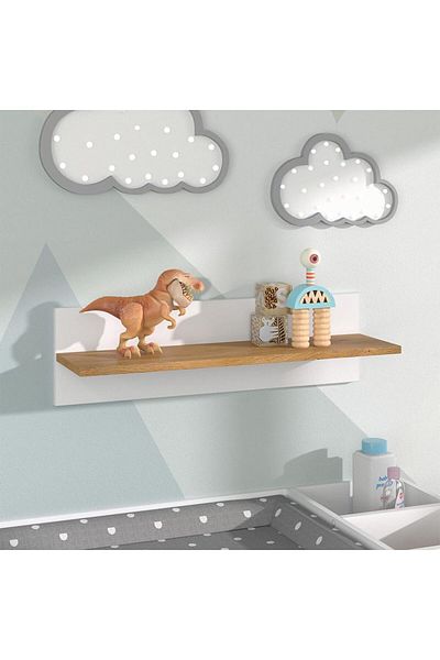 Egecan Mobilya Wall Shelf Flying Wall Shelf Bookcase Organizer Shelf Bohemian Wall Shelf Nordic Wall Shelf 1Pcs