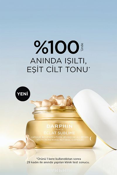 Darphin Eclat Sublime 0.3% Retinol Capsules - 60 Capsules |   Fine Line and Wrinkles, Pure Vitamin E & C