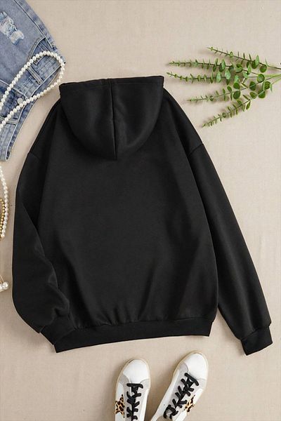 macklin Unisex Women Men Hooded Burn To Head Printed Zipper Sweatshirt Fleece Jacket