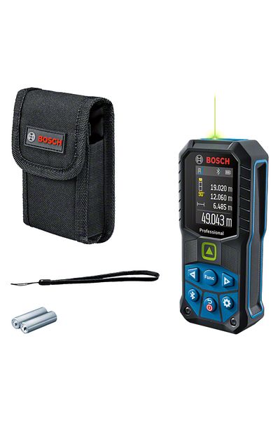 Bosch Professional 50-27 CG Laser Measure 50-27 CG 50Mtr  with green beam and Bluetooth connectivity