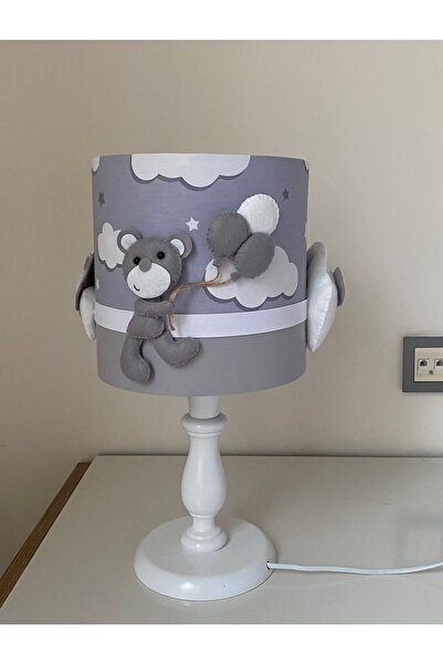 Leobabyroom غرفة أطفال بأشكال حيوانات باللونين الأبيض والرمادي - تصميم نجوم غ...