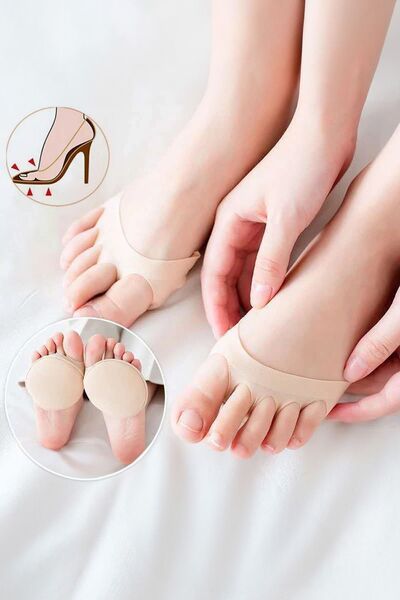 AfterTimes Kumaş Ayak Parmak Desteği Kumaş Yapıda Sağlam Kaliteli Konforlu Ay...