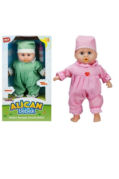 TRUST STORE Türkçe Konuşan Oyuncak ALİCAN Et Bebek Seti 35 cm