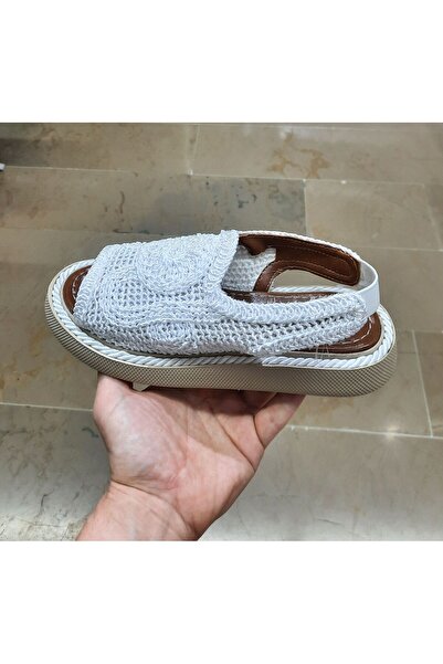 BRGL ŽENSKI FUSPETLI Y Mekan đon M Makrame PLETENE SANDALE