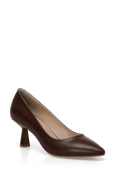 Butigo 24K-901 4PR Claret Red Pantofi cu toc pentru damă