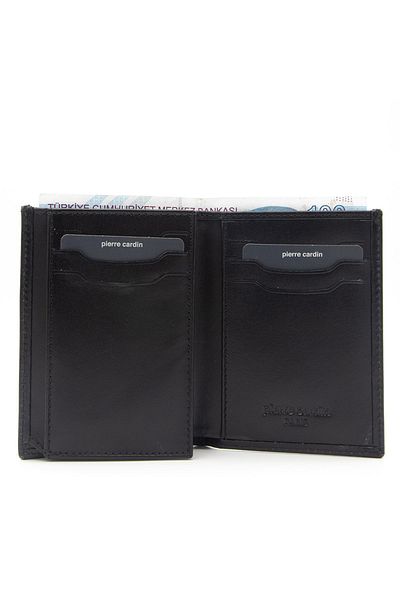 Pierre Cardin Men's Leather Wallet 2734a55 - Black