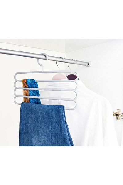 OMAK Decobella Trouser Hanger Colorful Closet Hanger Hanger By