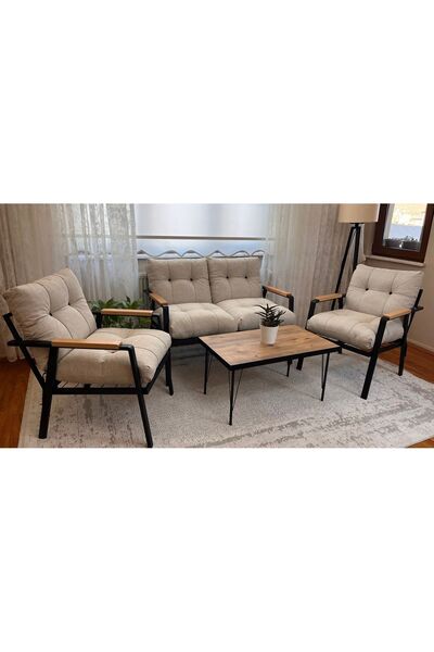 Green Garden Gökçe,Balkon, Bahçe,Teras,Cafe - Salon - Metal Kanepe Koltuk Tak...