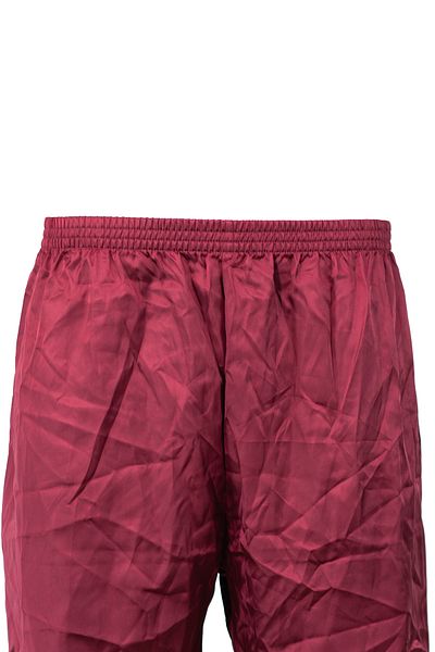 Oppland Men's Satin Shorts - Solid Color, Elastic Waist, Pocketless Light Fabric