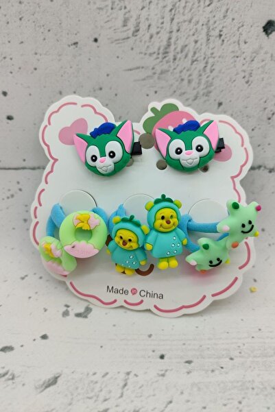 BGScollection Dječji set kopči, set od 8 komada, uvozne kopče, silikonska kop...