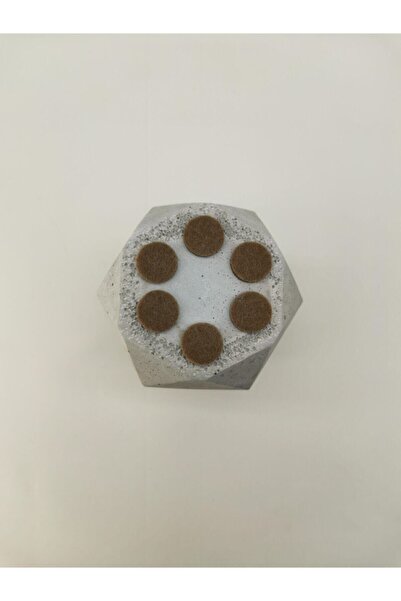 YAPRAK Marble Look Pen Holder Concrete