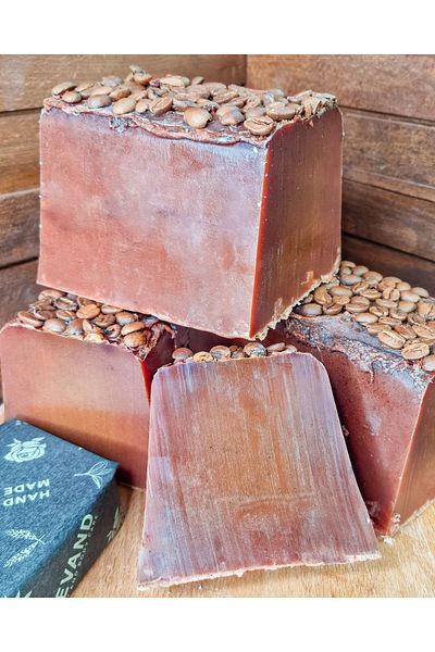 Levand 120g Natural Herbal Turkish Coffee Soap - VEGAN