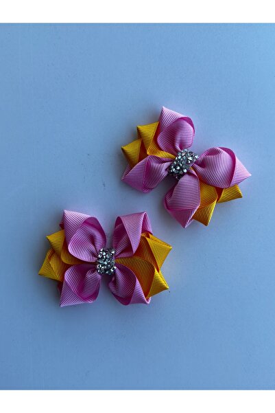 kalben accessories Set de catarame pentru fete - 2 agrafe de păr elastice cu ...