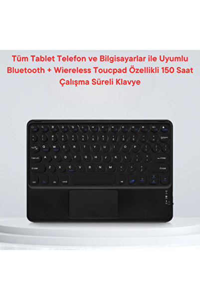 Dexmon 150 Saat Çalışma Süreli Toucpad Özellikli Kablosuz Tablet Telefon Bilg...