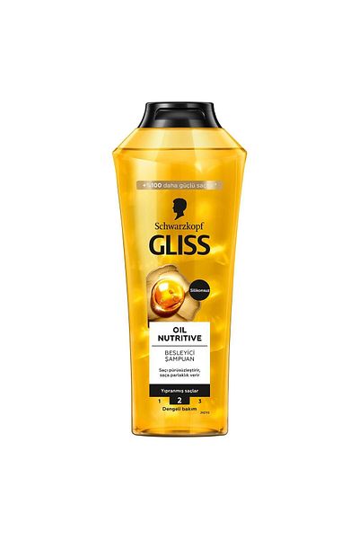 Gliss Schwarzkopf Gliss Oil - Nutritive Nourishing and Shine 400 ml Shampoo